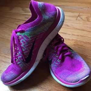 NikeFlyknit running shoes